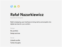 Tablet Screenshot of nazarkiewicz.com